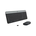 Logitech MK470 Ασύρματο Σετ Πληκτρολόγιο & Ποντίκι USB - Αγγλικό US - Μαύρο