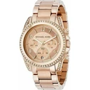 Michael Kors Blair Women's Watch 39mm Quartz Chronograph Rose Gold Stainless Steel Bracelet MK5263