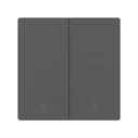 Sonoff Flush Wall Wi‑Fi Switch with Grey Frame (M5-2C-86M)