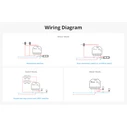 Smart Intermediate Switch SONOFF Dual R3 Lite Wi Fi White