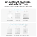 Smart Intermediate Switch SONOFF Dual R3 Lite Wi Fi White