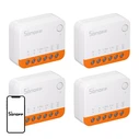 Sonoff MINIR4 Smart Wi‑Fi Switch 10A with Remote (4 Pack)