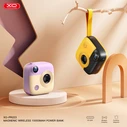 XO Power Bank Mini Camera Digital Display Fast Charging 10000mAh Black Yellow