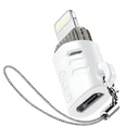 XO Αντάπτορας Micro Θηλυκό σε Lighting Αρσενικό με Κορδόνι