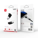 XO Αντάπτορας USB High-Speed type-C θηλ. - Micro USB αρσ. μαύρο ασημί
