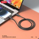 XO Καλώδιο USB High-Speed A αρσ. - USB Type-C αρσ. 15W 1.00m Μαύρο
