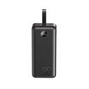 XO Power Bank Γρήγορης Φόρτισης USB C 20W USB A 22 5W με Οθόνη 30000mAh PR240