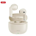 XO Ακουστικά Bluetooth Handsfree με Θήκη Φόρτισης X33 Beige Color