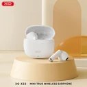 XO Ακουστικά Handsfree με Θήκη Φόρτισης X33 White Color