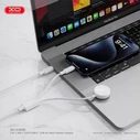 XO Καλώδιο Φόρτισης Ρολογιού Type C σε Type C Λευκό