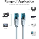 Network Cable VENTION Cat.5E UTP Patch Cable 1.5M Blue
