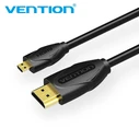 Vention HDMI Cables Micro HDMI to HDMI Cable 2m Black VAA-D03-B200