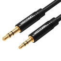 Vention Καλώδιο Ήχου 3.5mm σε 2.5mm Αρσενικό 1m Μαύρο BALBF