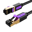 Network Cable VENTION Cat.7 SFTP Patch Cable 1m Black ICDBF