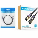 Network Cable VENTION Cat.7 SFTP Patch Cable 1m Black ICDBF