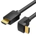 HDMI Cable Vention Right Angle 90 Degree 3m Black AARBI VENAARBI