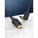Vention HDMI Right Angle Cable 90° 1M Black (AARBF) (VENAARBF)