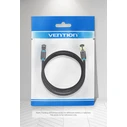 Network Vention Cotton Braided Cat 8 SFTP Patch Cable 2M Black IKGBH VENIKGBH