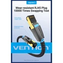 Network Vention Cotton Braided Cat 8 SFTP Patch Cable 2M Black IKGBH VENIKGBH