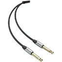 Vention Καλώδιο Ήχου TRS 3.5mm Αρσενικό σε 2x 6.5mm Αρσενικό 3m BARHI