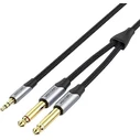 Vention Καλώδιο Ήχου TRS 3.5mm Αρσενικό σε 2x 6.5mm Αρσενικό 3m BARHI