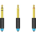 Vention Καλώδιο Ήχου 6 5mm Male to 2 6 5mm Male 2m Black BATBH