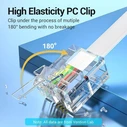 Vention Flat Τηλεφωνικό Καλώδιο RJ11 6P4C 3m Λευκό (IQBWI)
