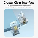 Vention Βύσμα Τηλεφώνου Modular Plug RJ11 6P4C 100 Τεμαχίων