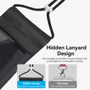 VENTION Waterproof Phone Pouch up to 5 Black KQCB0