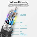 Vention Cotton Braided 8K Mini DisplayPort to DisplayPort Cable 1.5M Blue Aluminum Alloy Type (HCFLG) (VENHCFLG)