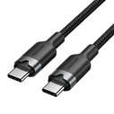 USB C Cable VENTION USB 2.0 Type C Male to Type C Male 3A Cable 1M Black PVC Type TRCBF