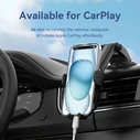 USB Cable VENTION USB 2.0 Type C Male to Type C Male 3A Cable 1M White PVC TRCWF