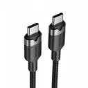 USB Cables VENTION USB 2.0 Type C Male to Type C Male 3A Cable 1M Black Aluminum Alloy Type TRDBF