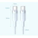 USB Cables VENTION USB 2.0 Type C Male to Type C Male 3A Cable 1M Black Aluminum Alloy Type TRDBF