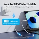 VENTION Καλώδιο USB C σε Lightning 1m Λευκό LAKWF