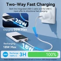 VENTION Power Bank 10000mAh 22.5W Μαύρο Led Display Type FHOB0