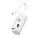VENTION Power Bank FHQW0 4800mAh (USB‑C, Lightning) 22.5W - Λευκό