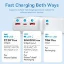 Powerbank VENTION FHMB0 30000mAh 22.5W Μαύρο