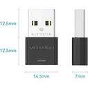 USB Bluetooth Adapter VENTION Bluetooth 5 4 Black Mini Type NALB0