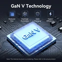 Vention Φορτιστής Χωρίς Καλώδιο GaN με Θύρα USB-A και Θύρα USB-C 30W Μαύρος