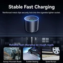Vention Φορτιστής Αυτοκινήτου Three Port USB C C A 100W 30W 18W FFQB0 Black