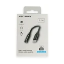 Vention USB C to 3 5mm Audio Adapter with DAC Black