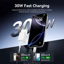 VENTION Φορτιστής Τοίχου USB C GaN 30W Λευκός EU Plug