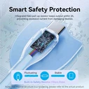 VENTION USB 2 0 A Male to C Male 3A Cable 0 25M Blue PVC Type CTWSC