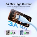 USB Cable Vention USB 2.0 A Male to C Male 3A 0.25m White PVC Type CTWWC VENCTWWC