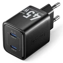 VENTION Φορτιστής USB C C GaN 45W 45W με καλώδιο USB C σε USB C 5A 1m EU Plug Γκρι TZ FCFH0 EU VENTZ FCFH0 EU