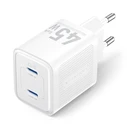 VENTION Φορτιστής GaN 2 Θυρών USB C C 45W 45W με Καλώδιο USB C σε USB C 5A 1M EU Plug Λευκό