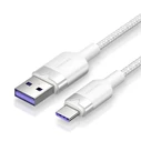 USB Cable Vention USB 2.0 A Male to C Male 6A 2m White Flexible PVC
