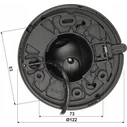 Dahua Κάμερα IP Dome 5MP IR Μαύρη (HDW5541TM-ASE-0280B-S3-B)