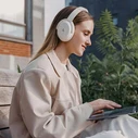 Edifier WH700NB Pro Bluetooth Headphones (Ivory)